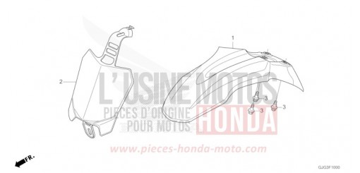 FRONT FENDER CRF50FN de 2022